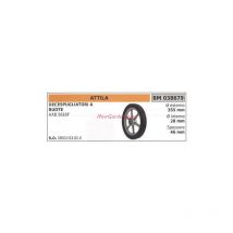 Ruota Attila decespugliatore a ruota axb 5616F 038679