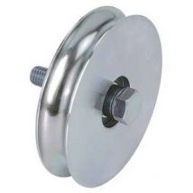 Ruota cancello a fissare gola tonda 400 Combi