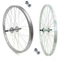 Ecovelo - ruota cerchio anteriore +posteriore 24X 1.75 bici olanda 6/7 velocita citybike