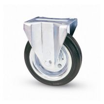 Ruota fissa per carrelli MM.200-PIASTRA MM.140X110