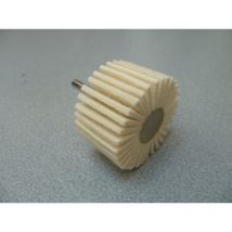 Ruota in feltro lamellare 40x30 per lucidare acciaio lucidatura carrozzeria