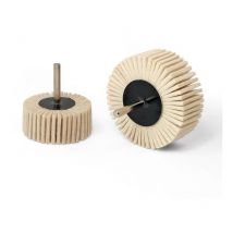 Ruota in feltro lamellare 50x30 per lucidare acciaio lucidatura carrozzeria