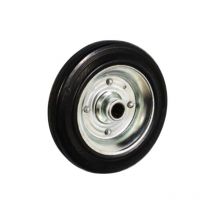 Ruota Industriale Gomma Sciolta 160 mm con Boccola Asse 20mm 160 x 40 mm - asse 20mm