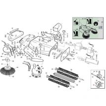 Ruota in nylon GTR GTS GT PG ORIGINALE GIANNI FERRARI BFB 00111970167
