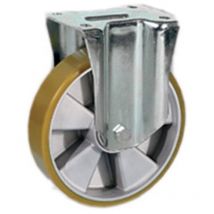 Ruota poliuretano c/pistra fissa Ø125MM art 658203