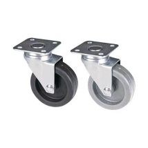 Ruota Per Mobili Art. 220 35 - Piastra Mm 40X40 - Grigia