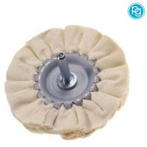 Ruote in tessuto per lucidare con codolo - ø mm.80 codolo mm.6 PG 339.30