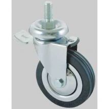 RUOTA ARREDAMENTO ART.155BISB AVO C/FRENO mm 80x20 - fil.M12 - portata kg 70