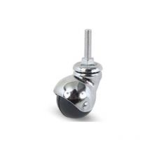 Ruote sferiche in gomma con perno '165b' - ø mm.30 perno ø mm.8x30 mm.52h. 20dan 4 pezzi AVO