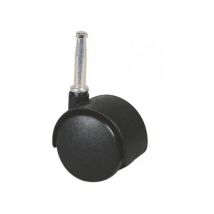 Ruotino twiny d. 50 mm con presa di legno da 40 mm, altezza 59 mm