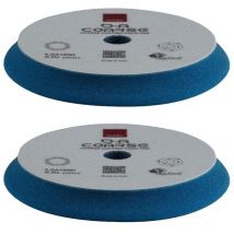 RUPES D-A Coarse - Set di 2 tamponi per lucidatura, 150-180 mm, colore: Blu