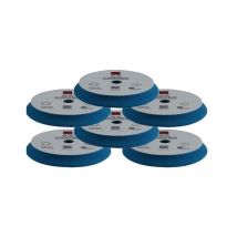 Ferraris Color - rupes d-a Coarse - Set di 6 tamponi per lucidatura, 150-180 mm, colore: Blu