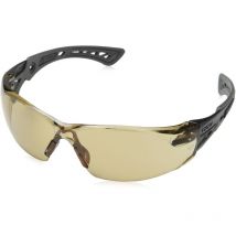 Rush+ - Patillas bi-material gris/negro – pc Twilight - anti-rayaduras y anti-vaho platinum