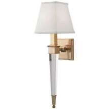 Hudson Valley Lighting - Ruskin Applique 1 Luce Ottone, Seta