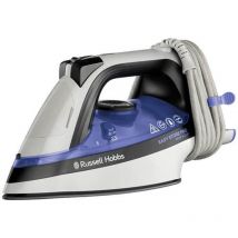 Russell Hobbs - Linencare Easy Store Pro Wrap And Clip Iron White And Blue