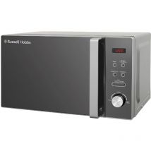 Digital Microwave 20L 800w Silver RHM2076S - Silver - Russell Hobbs