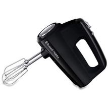 Russell – Handmixer 24672-56 – 350 W – 5 Geschwindigkeitsstufen – Turbofunktion – 2 Schneebesen – 2 Knethaken – Spülmaschinengeeignet