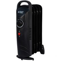 Russell Hobbs - RHOFR3001 5 Fin Oil Filled Radiator in Black - Black