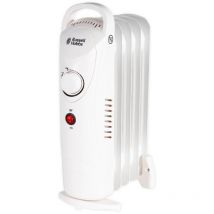 Russell Hobbs - RHOFR3001 5 Fin Oil Filled Radiator in White - White