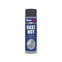 Plastikote - 440.0000784.077 Rust Not Spray Matt Black 500ml PKT784