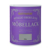Rust-oleum - Möbellack Metallic-Oberfläche 750ml silber