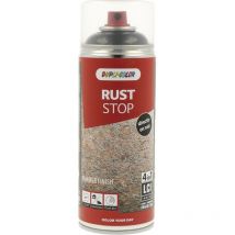 Dupli Color Rost Stop 4in1 - Grundierung und aktiver Rostschutz Spray - hochdeckend und versiegelnd Eisenglimmer/Hammerfinish anthrazit