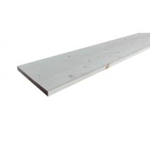 Rustikales Tannenholzregal, L.80 X B.20 Cm X Dicke 18 Mm Centrale Brico