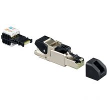 Rutenbeck - US-Cat.6A iso b 13900320 Nero 1 pz.