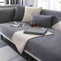 Rutschfester Sofabezug Im Vintage-design, Sofaschoner, Ecksofa, Schutzhülle