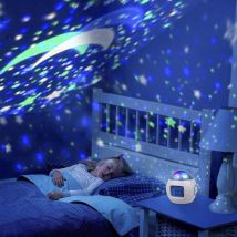 Réveil pour enfants, étoiles 7 couleurs changeantes, réveil numérique avec détection de température pour les tout-petits, les enfants garçons et