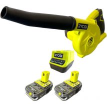 Ryobi - R18TB-215 Akku Gebläse 18 v 200 km/h + 2x Akku 1,5 Ah + Ladegerät
