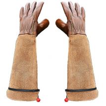 S) Gants de jardinage 1 paire, gants anti-épines de taille de rose, gants en peau de mouton en peau de porc Gants floraux