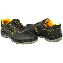 Wolfpack - Zapatos Seguridad S3 Piel Negra No 43