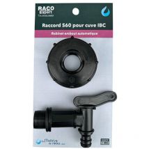 S60-verbindung Für Ibc-tank + 1/4-umschaltventil - Raco Expert