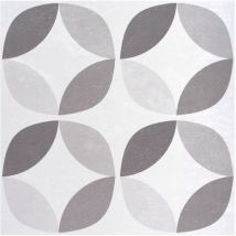 Selbstklebende Wandfliesen Im Geometrischen Stil Grau 30,5x30,5 Cm, Packung Mit 6 - Access Deco