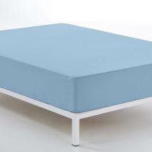 Estelia - Sábana bajera combi cala 100 de EsTela Celeste - 135 cm