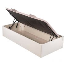 Canapé abatible Pikolin lateral tapa embutida altura 30 cm Blanco - 105x190 cm