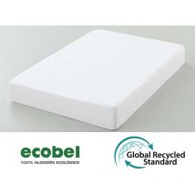 Cañete - Sábana bajera impermeable ecobel de Belnou Gris Claro - 80 cm