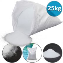 Sabbia di Vetro per Filtro Piscina 25kg 0,4-0,8mm Filtrazione Acqua Piscine - Monzana
