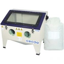 Sabbiatrice SOGI S-72 da banco + sacco 25 kg di microsfere in vetro grana 200/300, SOGI S-72+ 25 kg di microsfere in vetro grana 200/300