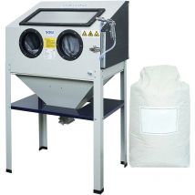 Sogi - Sabbiatrice professionale S-85 + sacco 25 kg di corindone grana 80 allumina S-85+ 25 kg di corindone grana 80 allumina