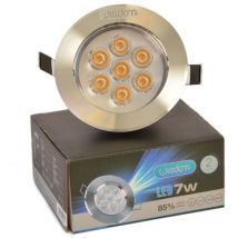 Trade Shop - Faretto Orientabile De Wisdom 7w Caldo Y Fred For Controsoffitta -