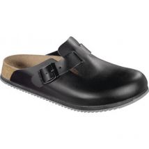 Birkenstock - Sabot Boston sl Taille 44 noir cuir EN20345 sra