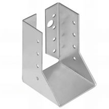 Sabot de charpente galvanisé à ailes intérieures - Larg. 60 x Ht. 100 mm