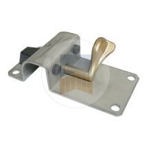 Sabot en Acier zingué avec basculeur Cupro-aluminium et butée en caoutchouc. Réglage (mm) : 54 à 75 - Hauteur (mm) : 50