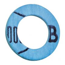 Riquier - Sachets de 100 joints fibres Bleu - 1' - Ep 2 mm