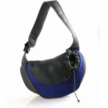 Sac à bandoulière Oxford pour animaux de compagnie (bleu-petit) Fei Yu