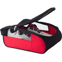 Linghhang - Sac à chaussures de golf, sacs à chaussures de golf pour homme/femme, sacs de transport à fermeture éclair avec ventilation pour