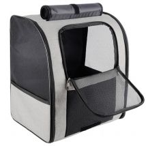 Sinbinta - Sac à dos pour animaux de compagnie Chat transportant des fournitures for animaux de compagnie Cage d'extérieur paule portable respirante
