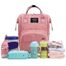 Sac à langer/sac à dos pour bébé, sacs à couches décontractés pour sac à dos à langer, sac à dos de voyage multifonctionnel pour bébé de grande